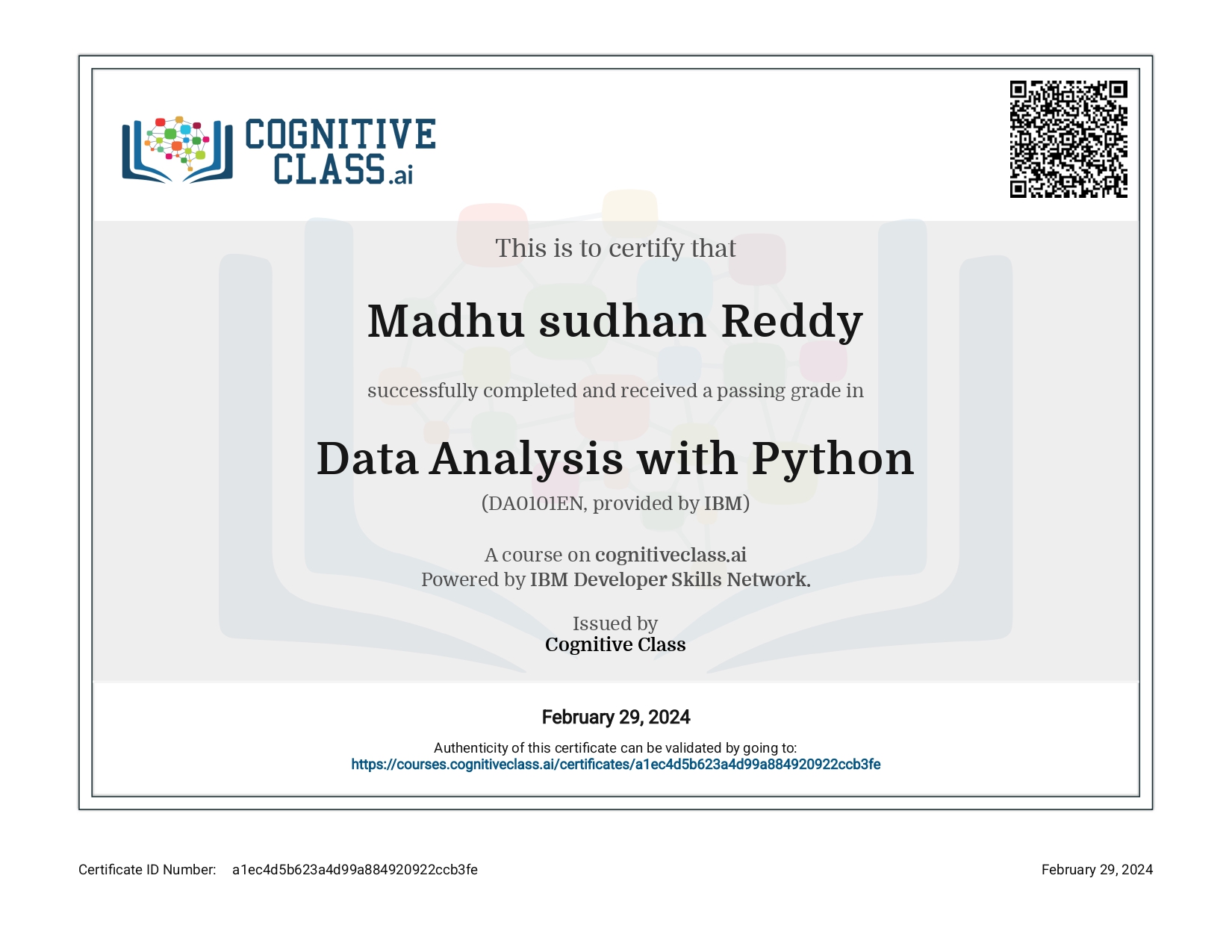 Certificate 11